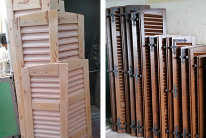 restauro persiane Gallarate finporta preventivo e sopralluogo gratuito restauro persiane in legno a Gallarate